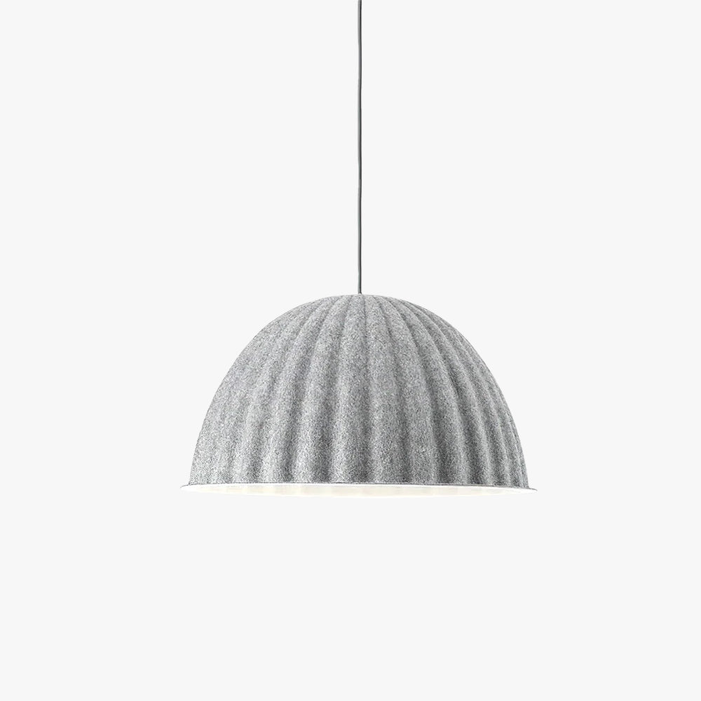 Hailie Cozy Bell Metal Felt Pendant Light