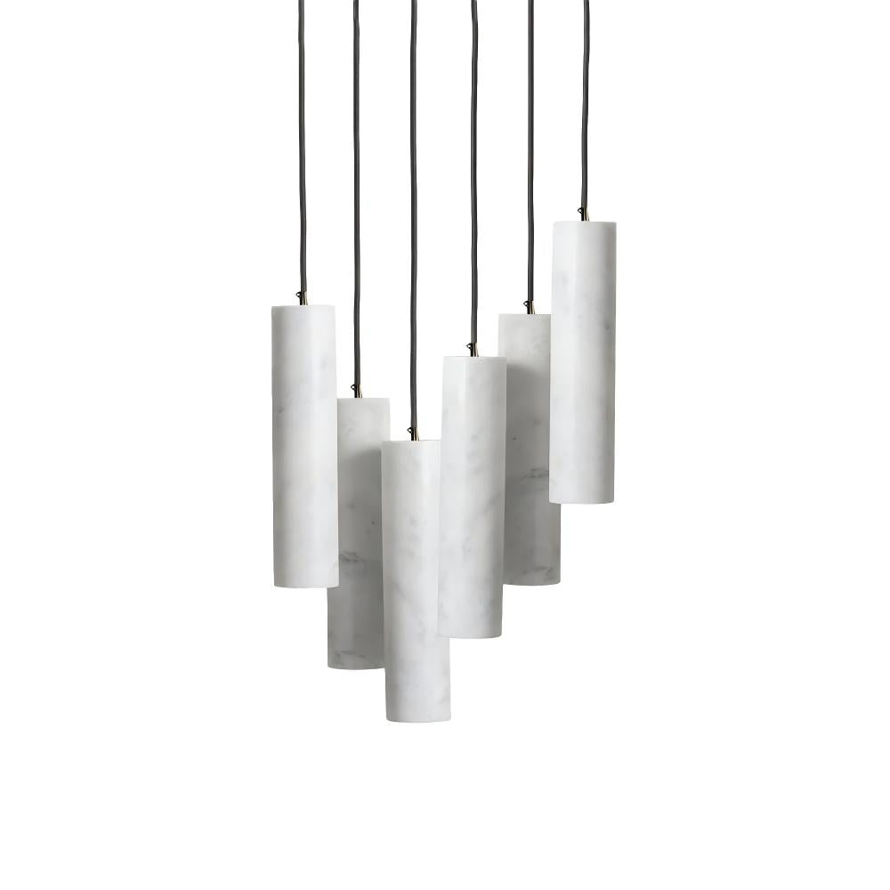 Jade Advanced Metal Alabaster Pendant Light
