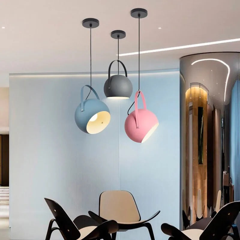 Valentina | Colorful Art Deco Pendant Light with 360-Degree Rotation | Stylish Fixture for Modern Kitchen Spaces 3