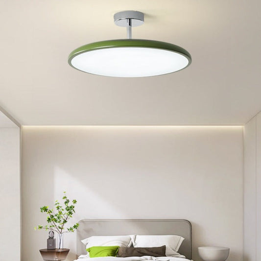Valentina | Flush Mount Ceiling Light Fixture with Dimmable LED | Elegant Acrylic Shade for Versatile Illumination 0