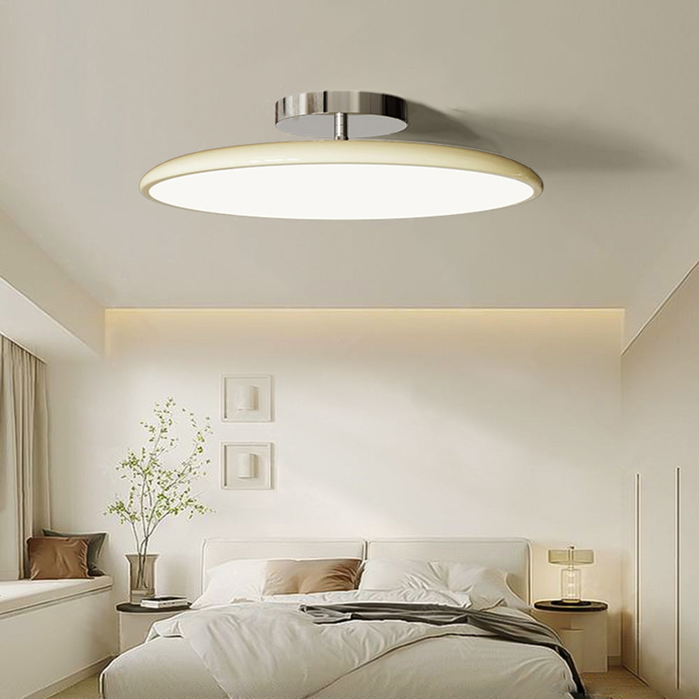 Valentina | Flush Mount Ceiling Light Fixture with Dimmable LED | Elegant Acrylic Shade for Versatile Illumination 3