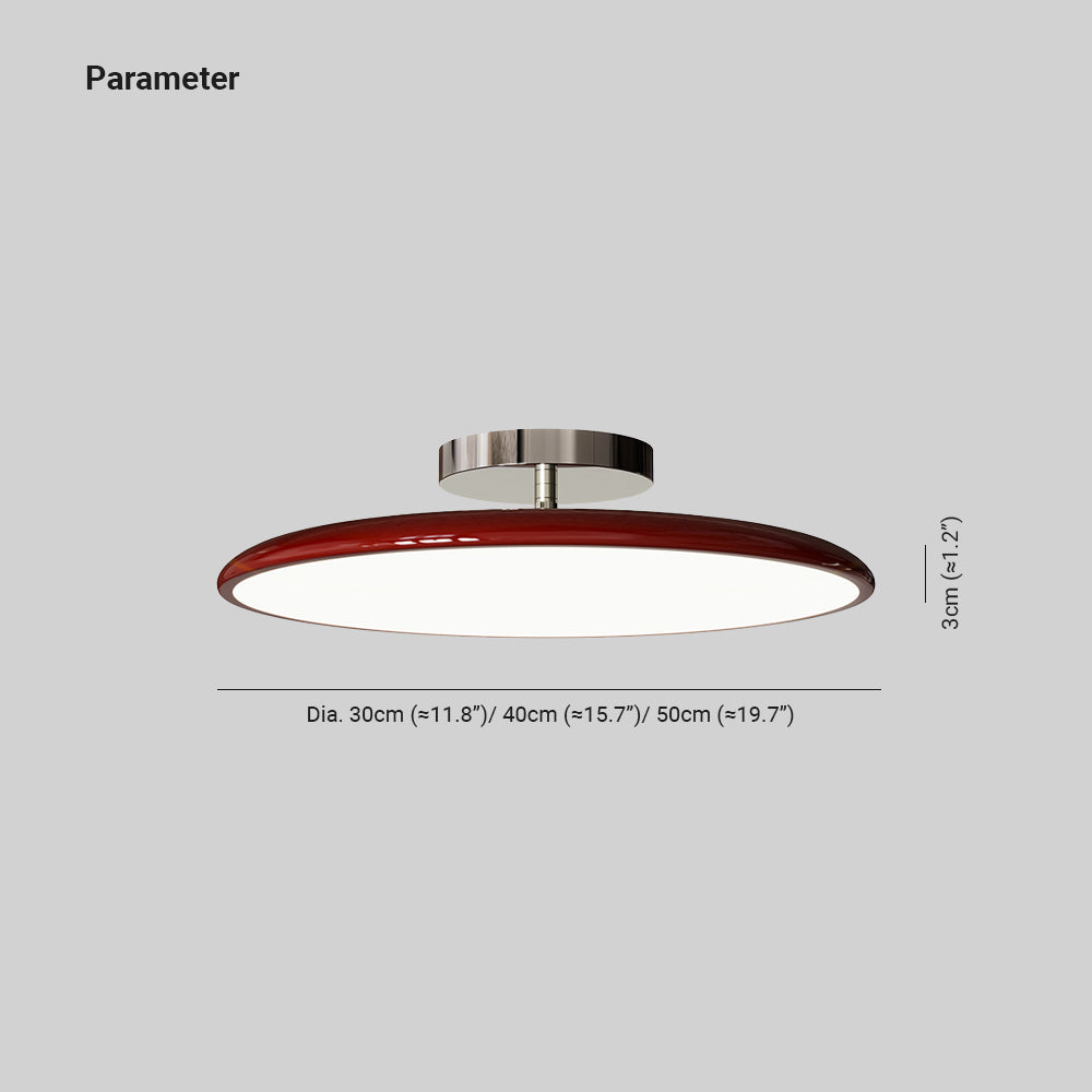 Valentina | Flush Mount Ceiling Light Fixture with Dimmable LED | Elegant Acrylic Shade for Versatile Illumination 4