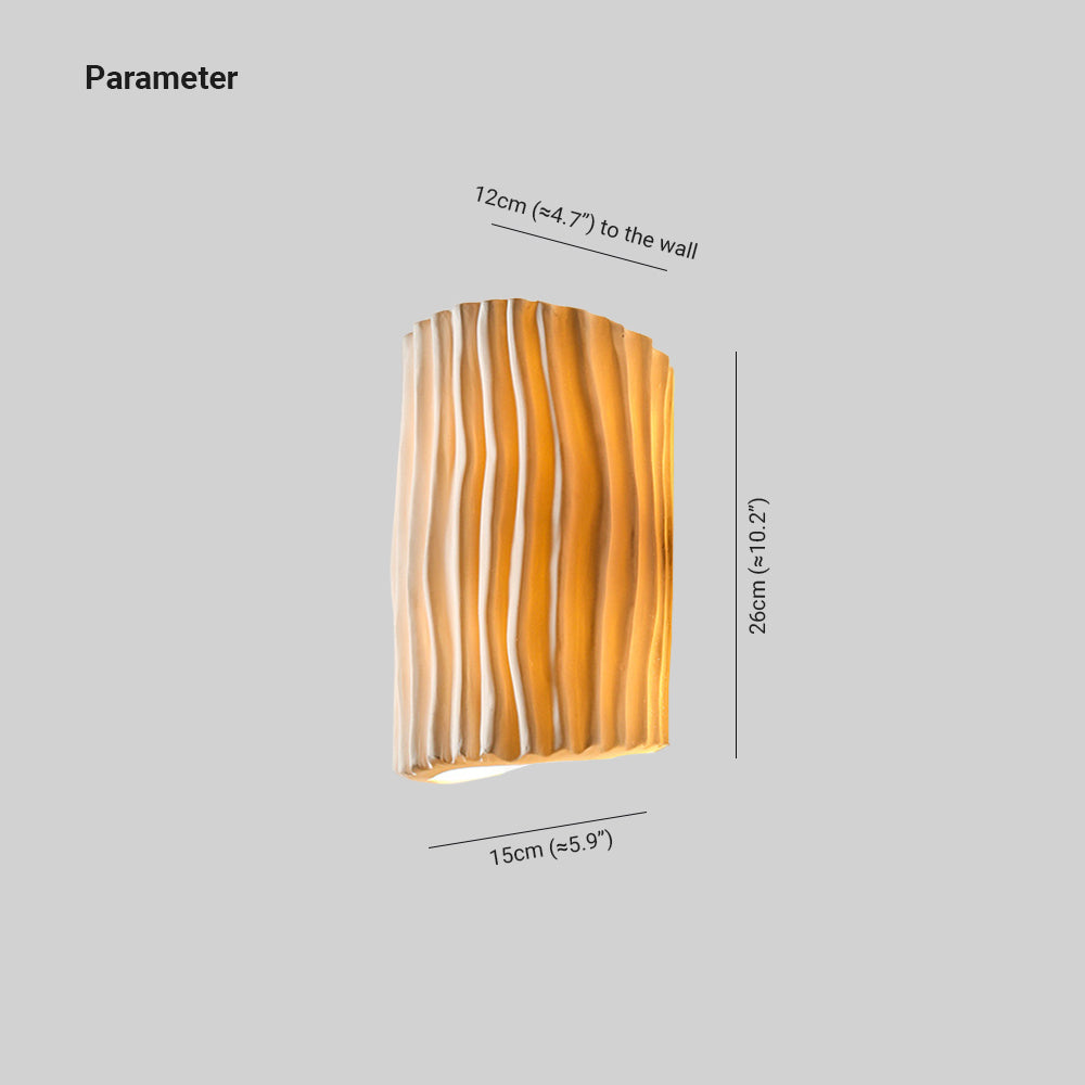 Valentina | Indoor Wall Lamp with Semi-Cylindrical Design | Colorful Options for Elegant Ambiance 4