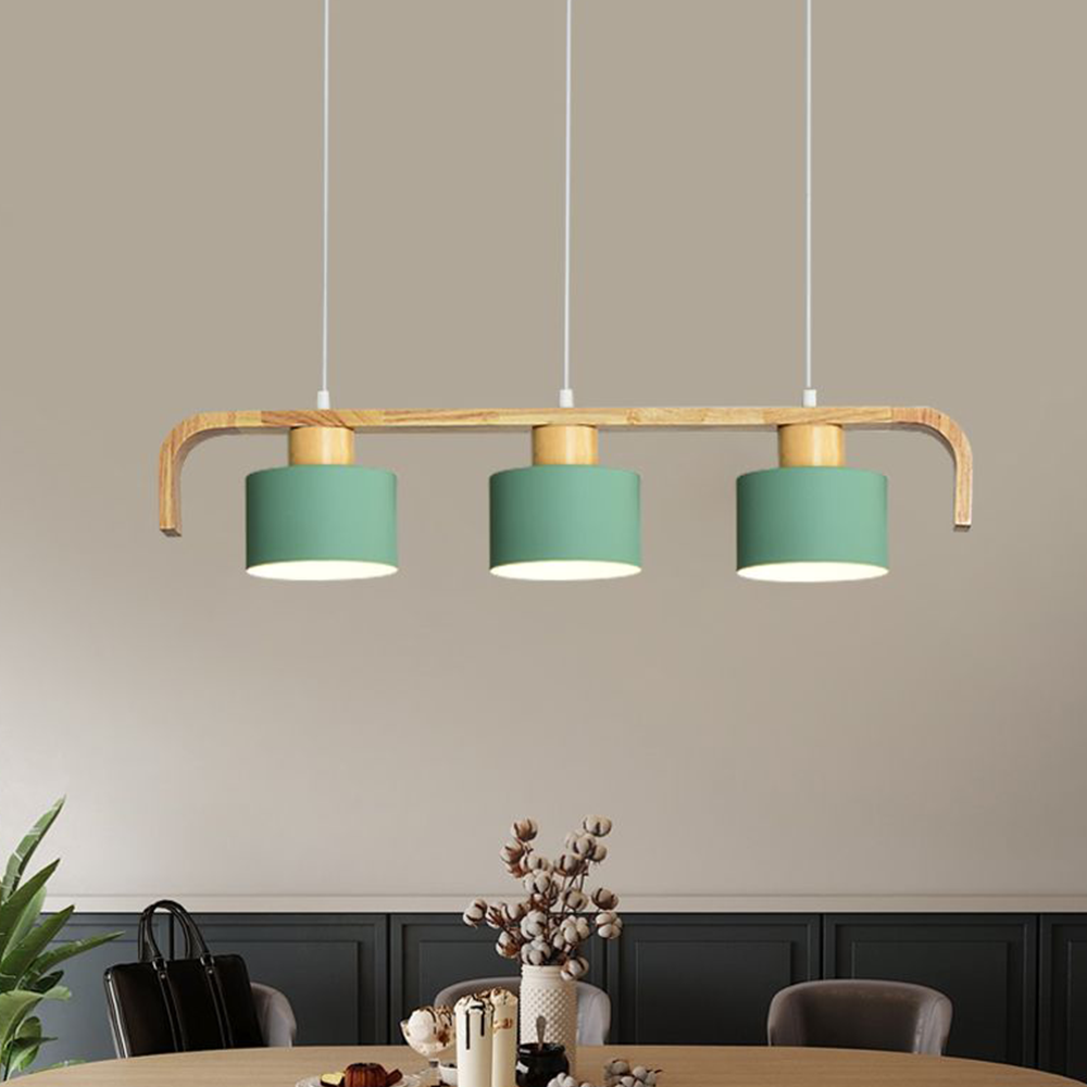 Valentina Multi-Light Pendant | 3/4-Light | White/Green/Grey