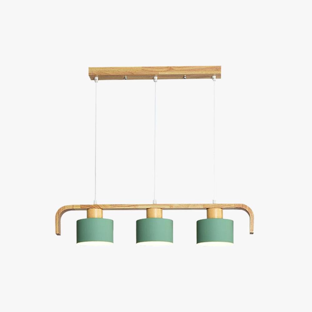 Valentina Multi-Light Pendant | 3/4-Light | White/Green/Grey