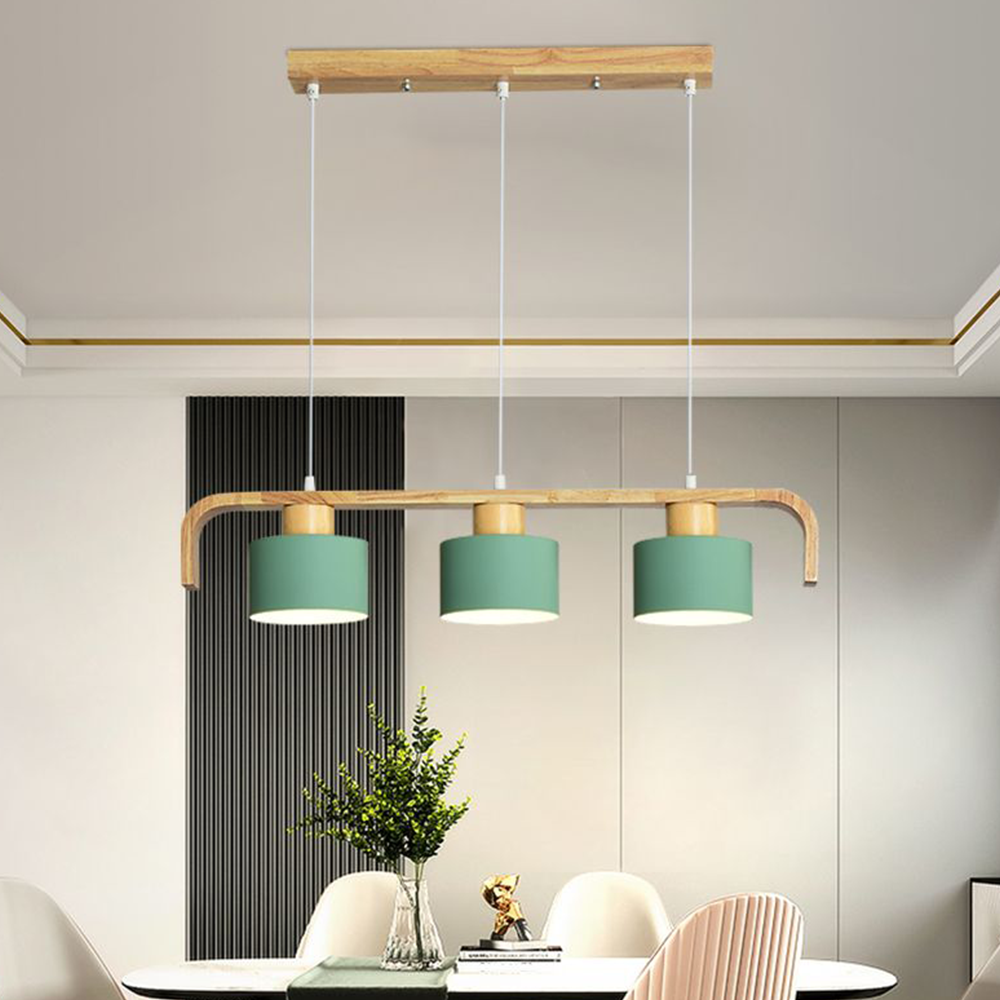 Valentina Multi-Light Pendant | 3/4-Light | White/Green/Grey
