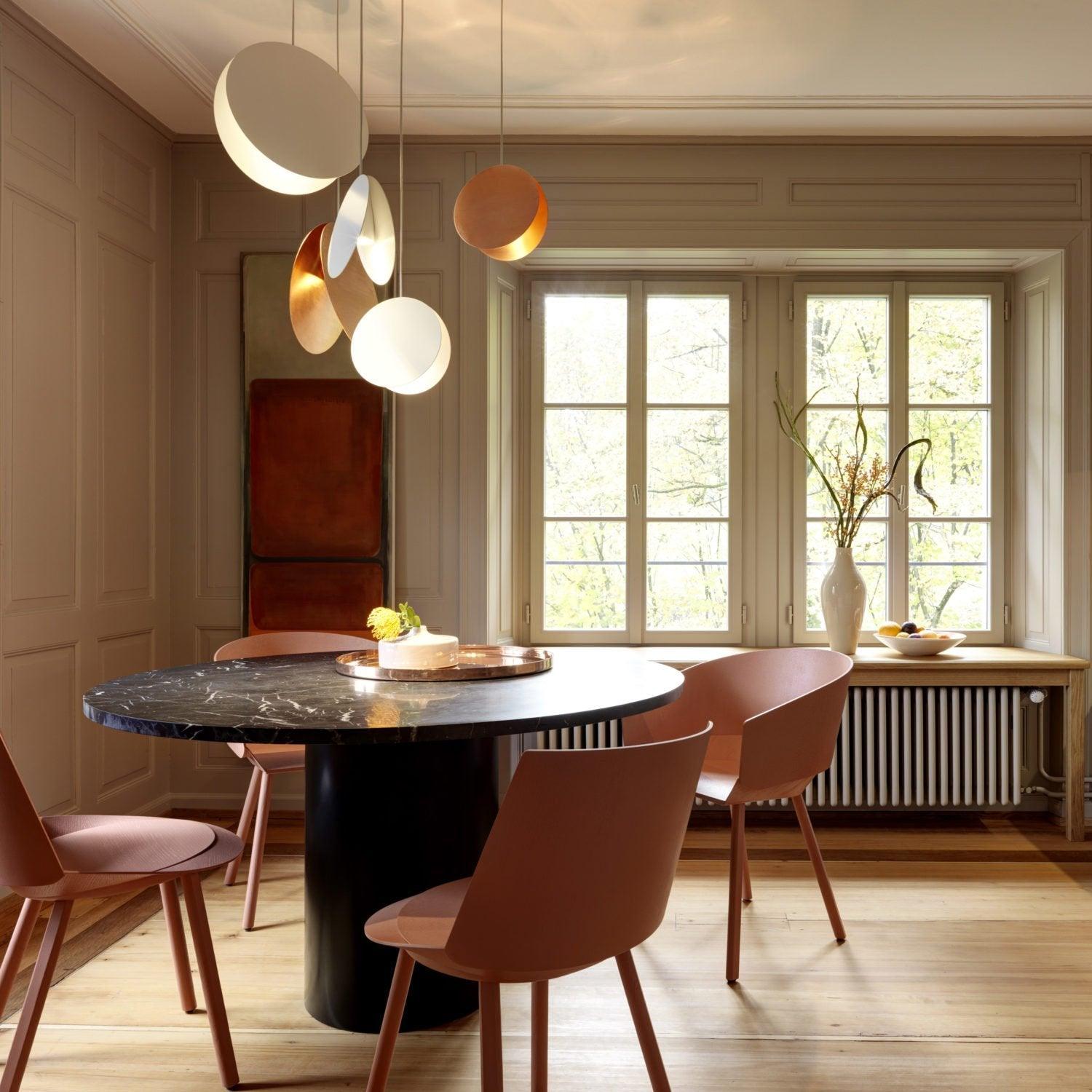 Valentina Round Metal Pendant Light | Dia20/30cm | 6 Colours