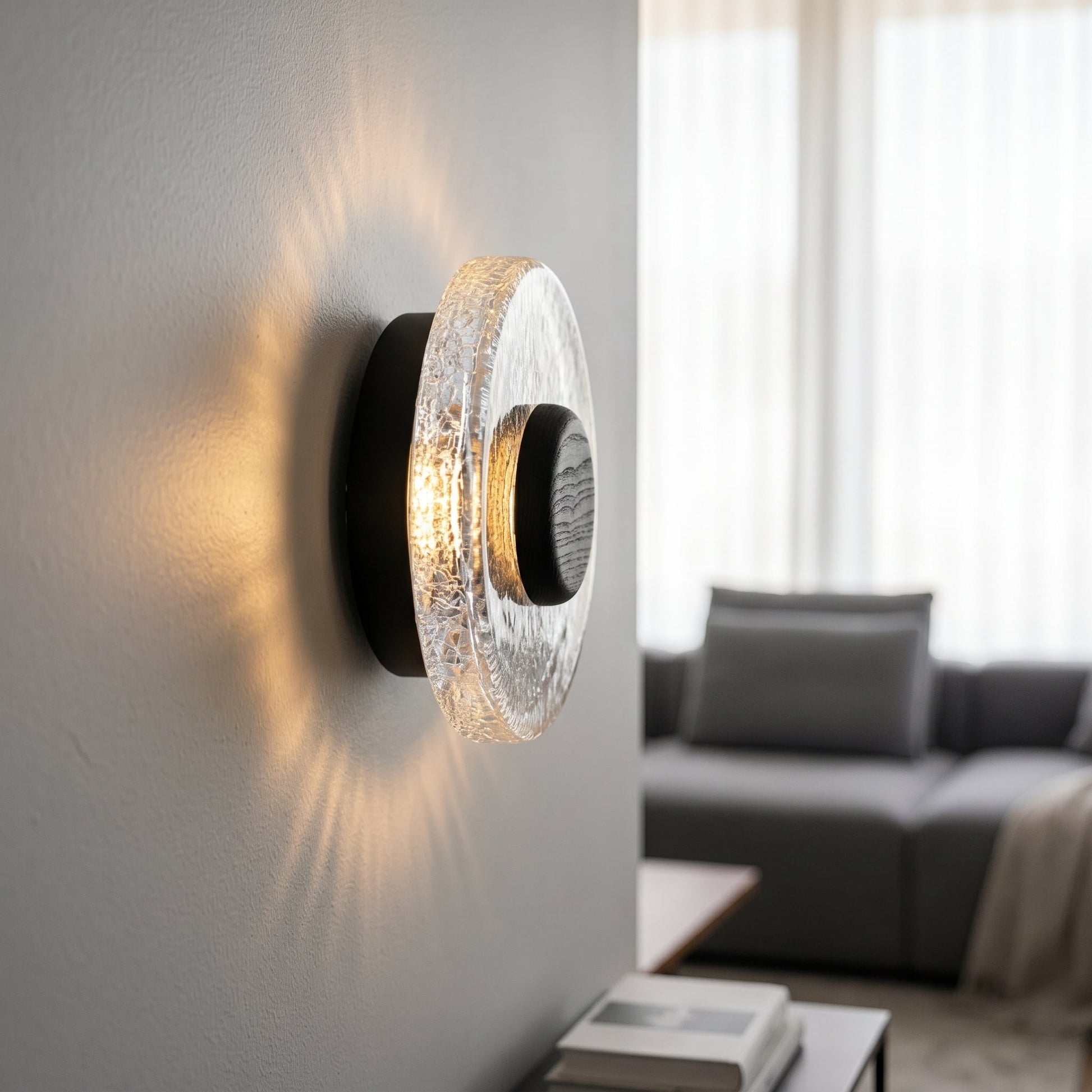 Vedra Collection | Wall Lamp with Soft Diffused Lighting | Minimal Nordic Design for Ambient Spaces 3