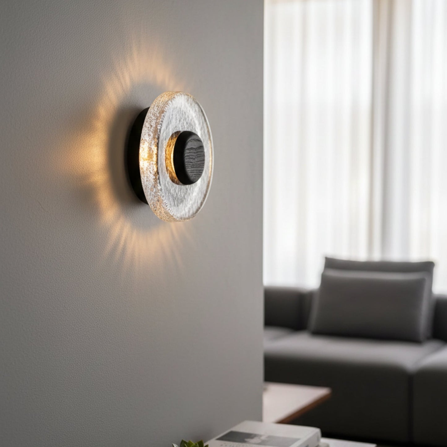 Vedra Collection | Wall Lamp with Soft Diffused Lighting | Minimal Nordic Design for Ambient Spaces 5