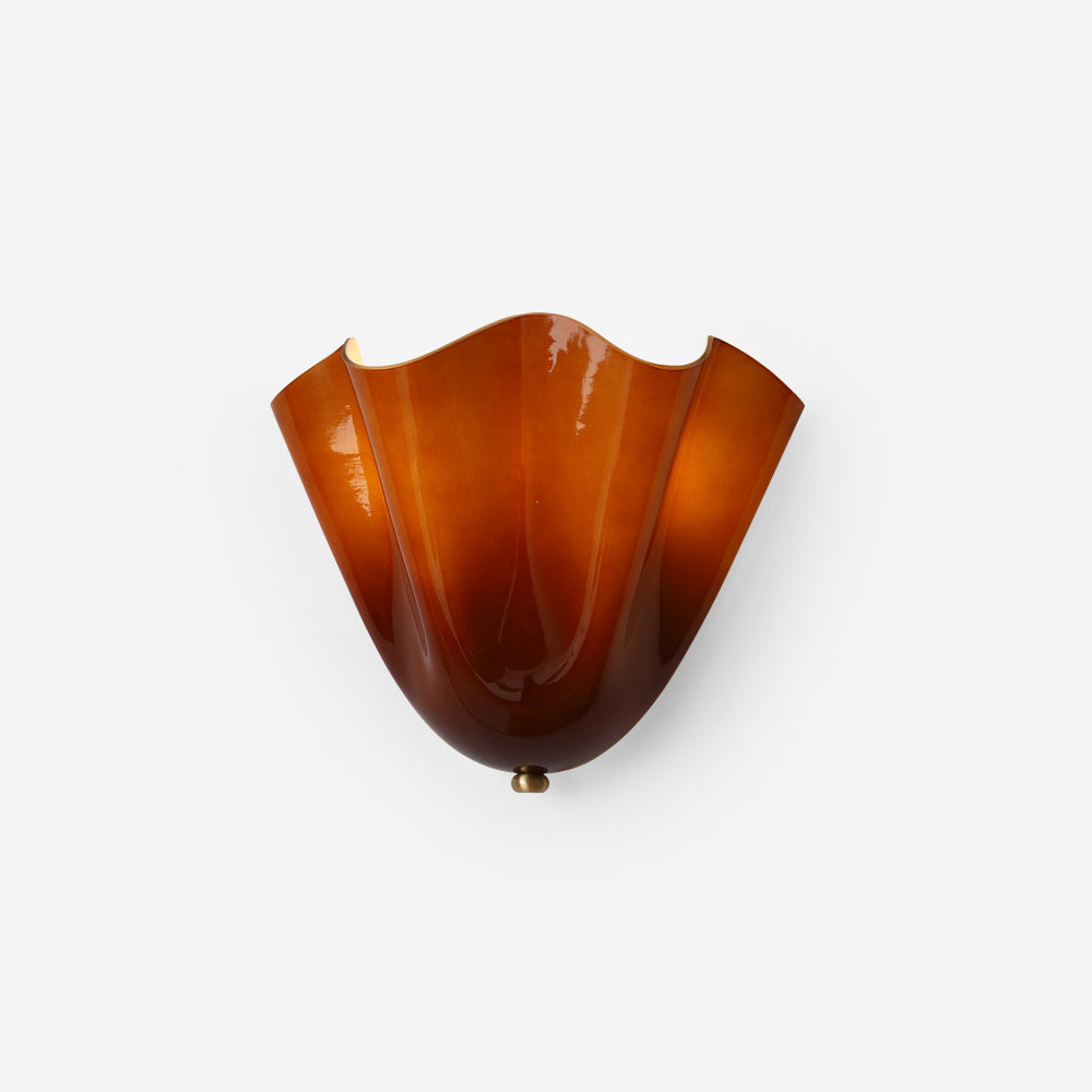Elara Contemporary Glass Wall Light