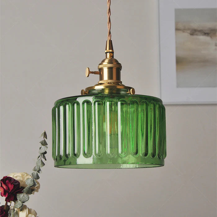 Vintage Krystallen | Glass Pendant Lighting with Adjustable Height | Classic Design for Timeless Elegance in Any Room 0