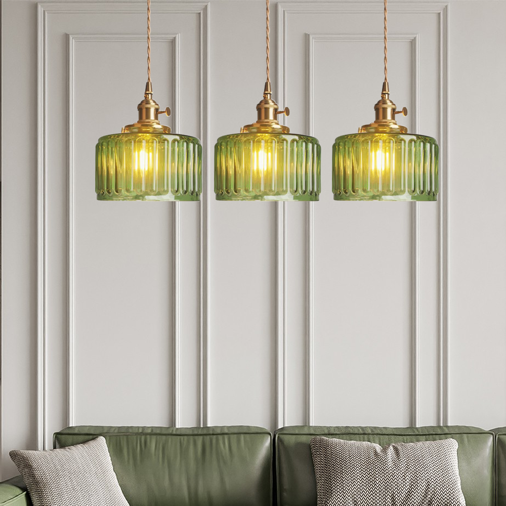 Vintage Krystallen | Glass Pendant Lighting with Adjustable Height | Classic Design for Timeless Elegance in Any Room 4