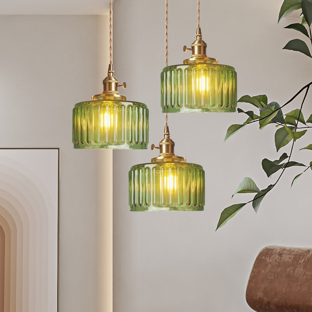 Vintage Krystallen | Glass Pendant Lighting with Adjustable Height | Classic Design for Timeless Elegance in Any Room 5