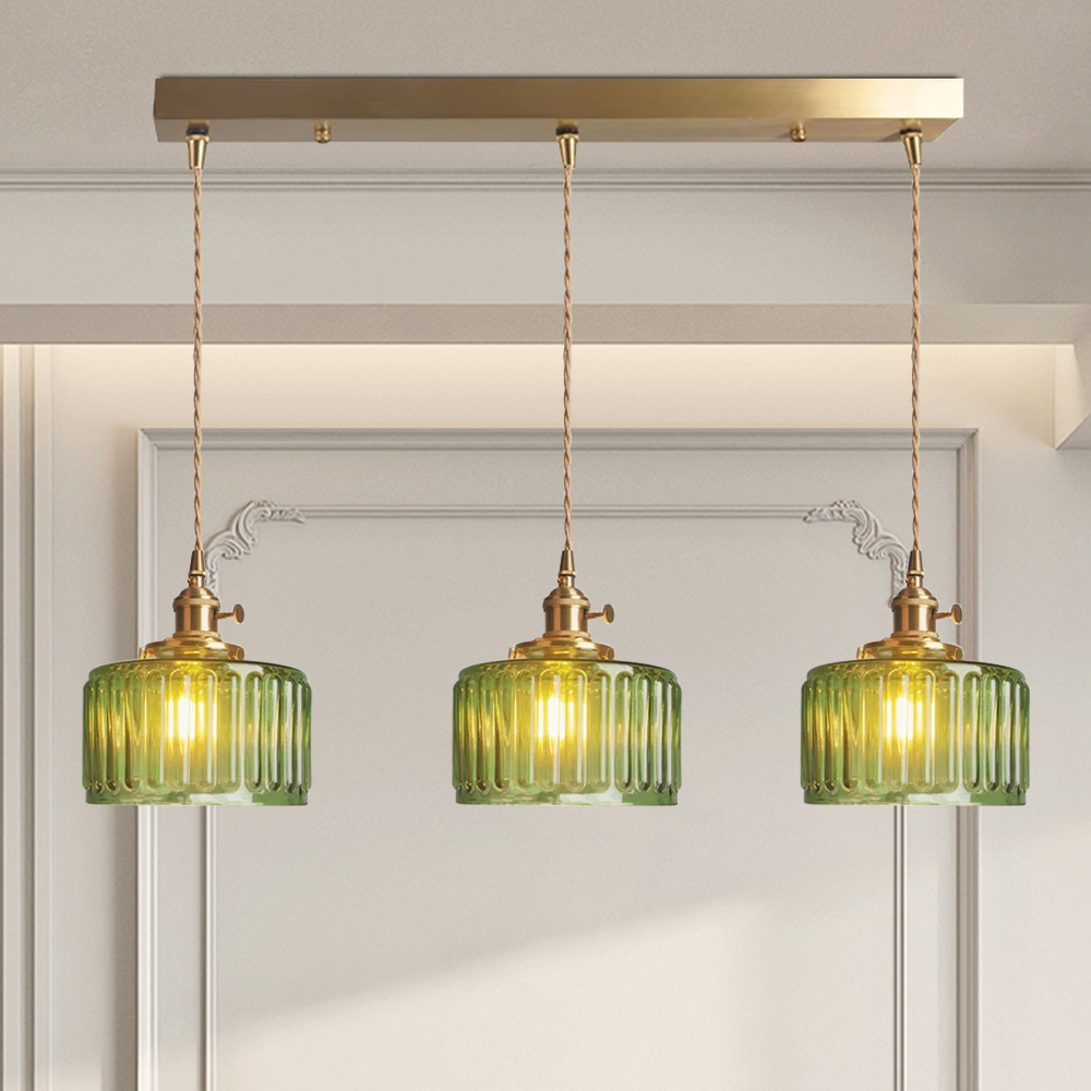 Vintage Krystallen | Glass Pendant Lighting with Adjustable Height | Classic Design for Timeless Elegance in Any Room 6