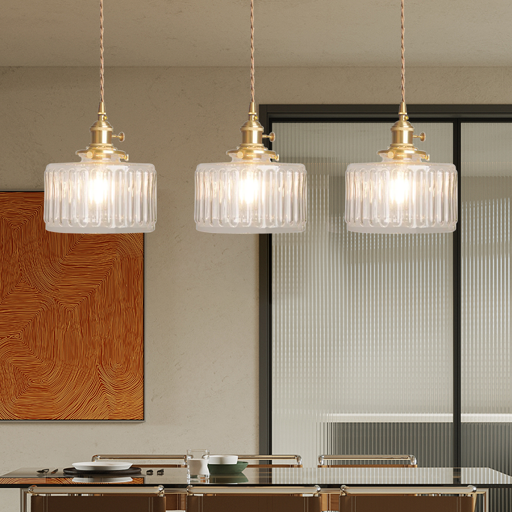 Vintage Krystallen | Glass Pendant Lighting with Adjustable Height | Classic Design for Timeless Elegance in Any Room 9