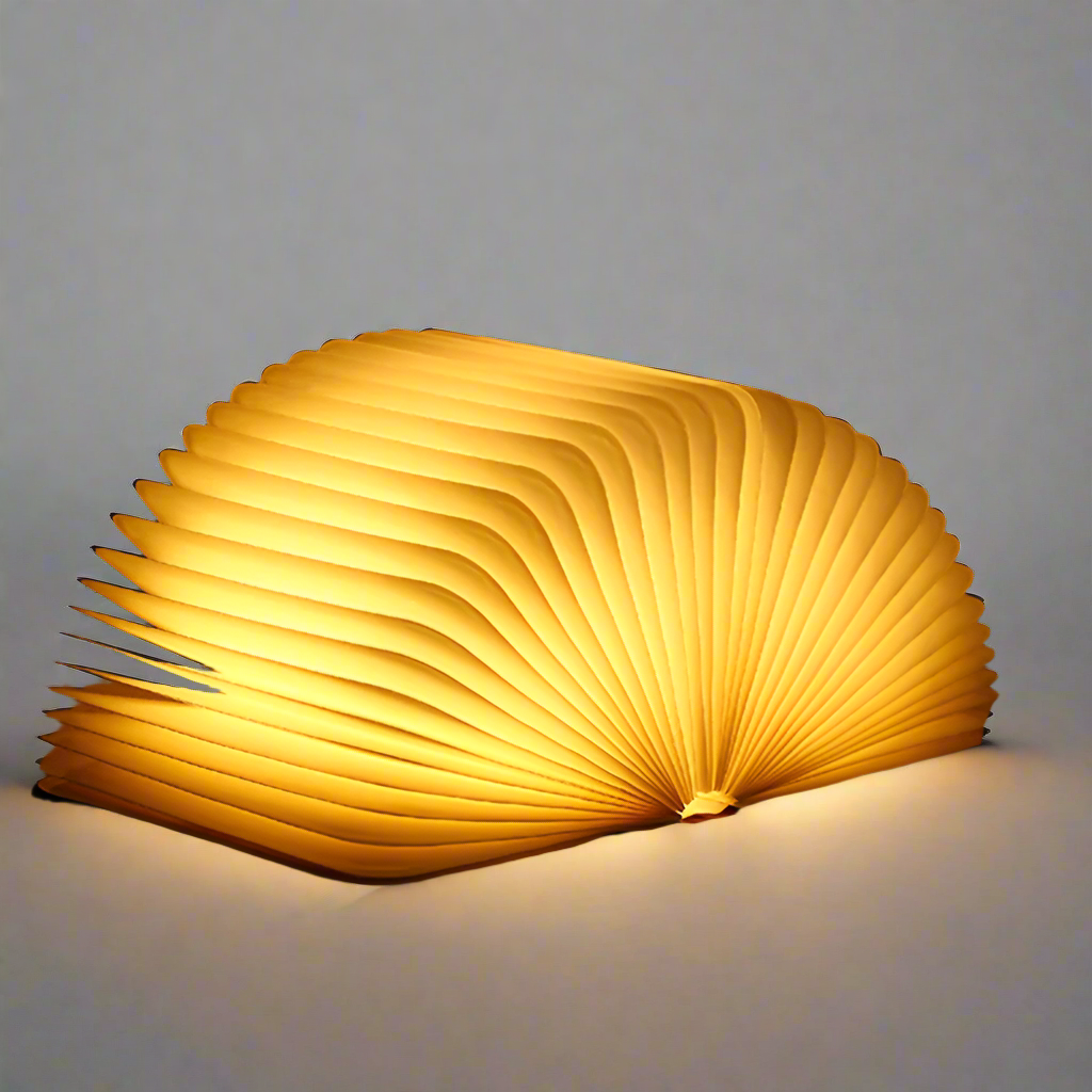 Whimsical Book Lamp | LED Light Fixture with Sensor Control | Enchanting Decor for Cozy Spaces 4