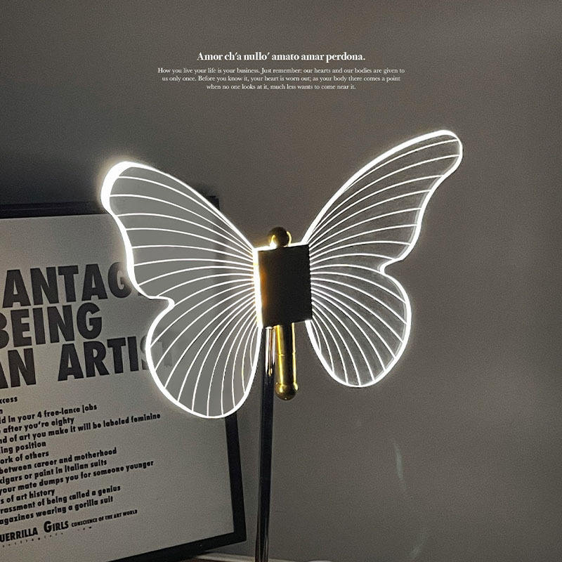 Whimsical Butterfly Table Lamp with Soft LED Glow | Elegant Bedroom Lighting for Enchanting Decor 3