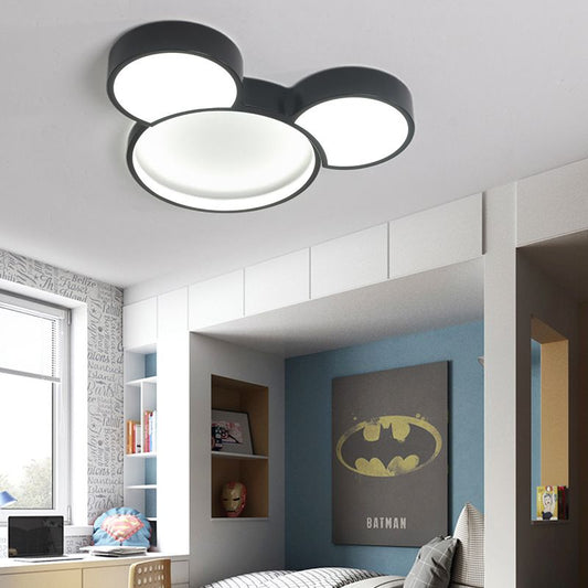 Whimsical Flush Mount Ceiling Light Fixture with Durable Metal & Acrylic Design | Perfect for Kids' Rooms and Playful Spaces 0