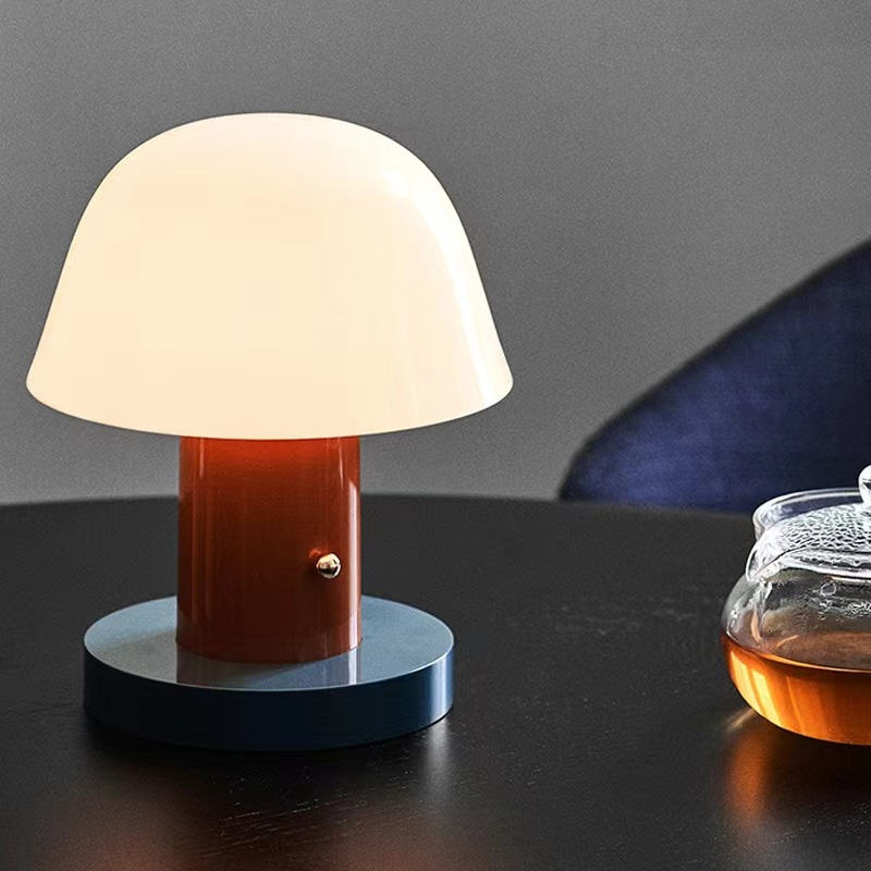Whimsical Mushroom Table Lamp with LED Light | Nature-Inspired Design for Cozy Ambiance 2