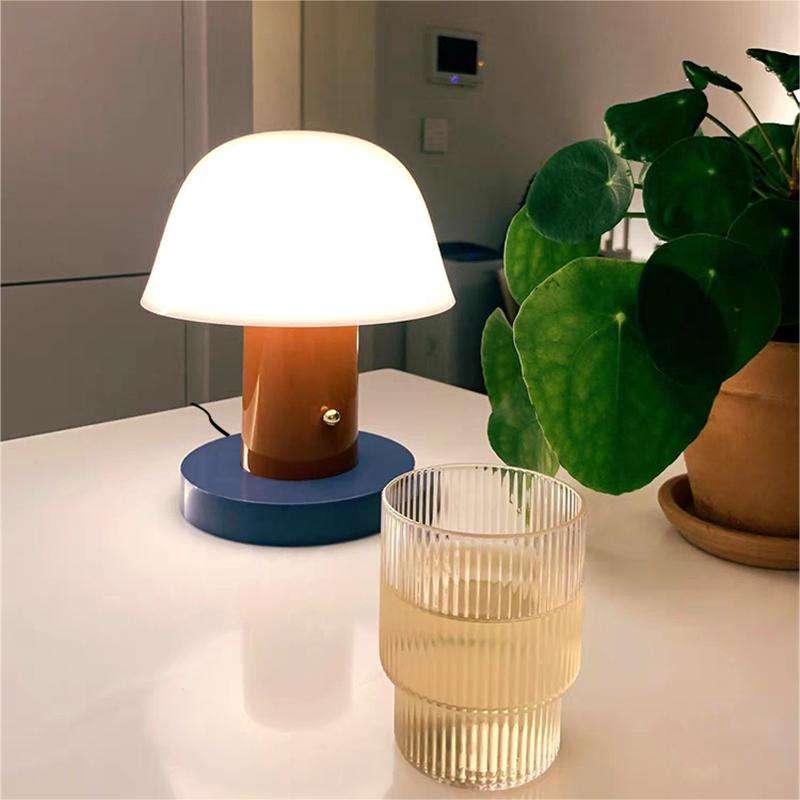 Whimsical Mushroom Table Lamp with LED Light | Nature-Inspired Design for Cozy Ambiance 4
