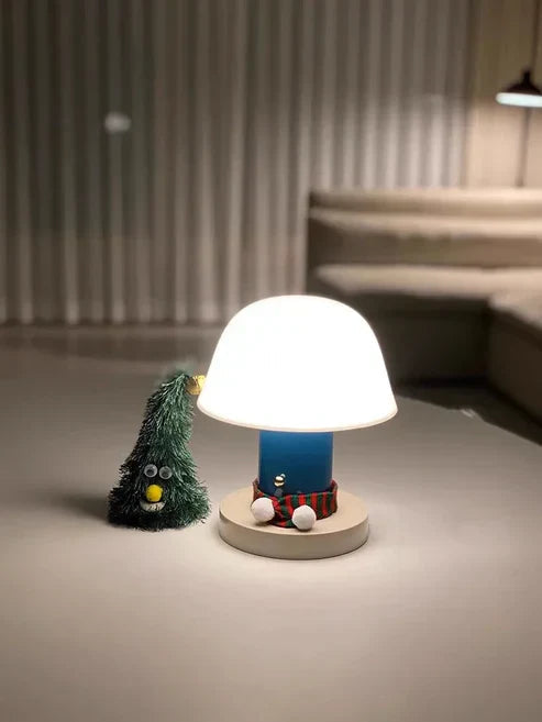 Whimsical Mushroom Table Lamp with LED Light | Nature-Inspired Design for Cozy Ambiance 6