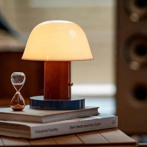 Whimsical Mushroom Table Lamp with LED Light | Nature-Inspired Design for Cozy Ambiance 7