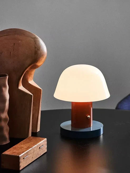 Whimsical Mushroom Table Lamp with LED Light | Nature-Inspired Design for Cozy Ambiance 8