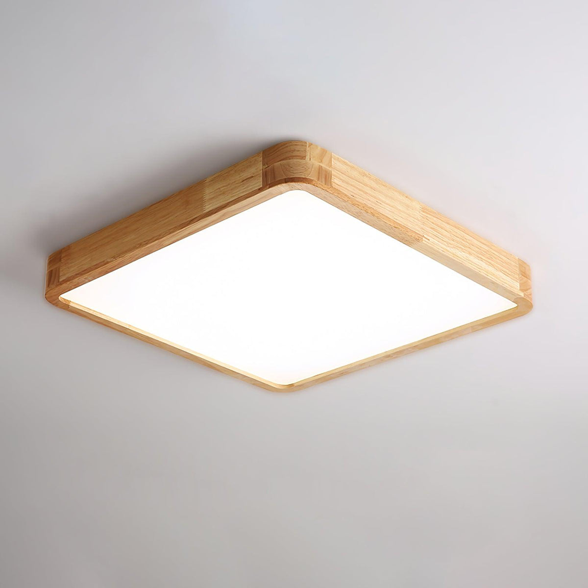 Muto Wooden Geometric Ceiling Light