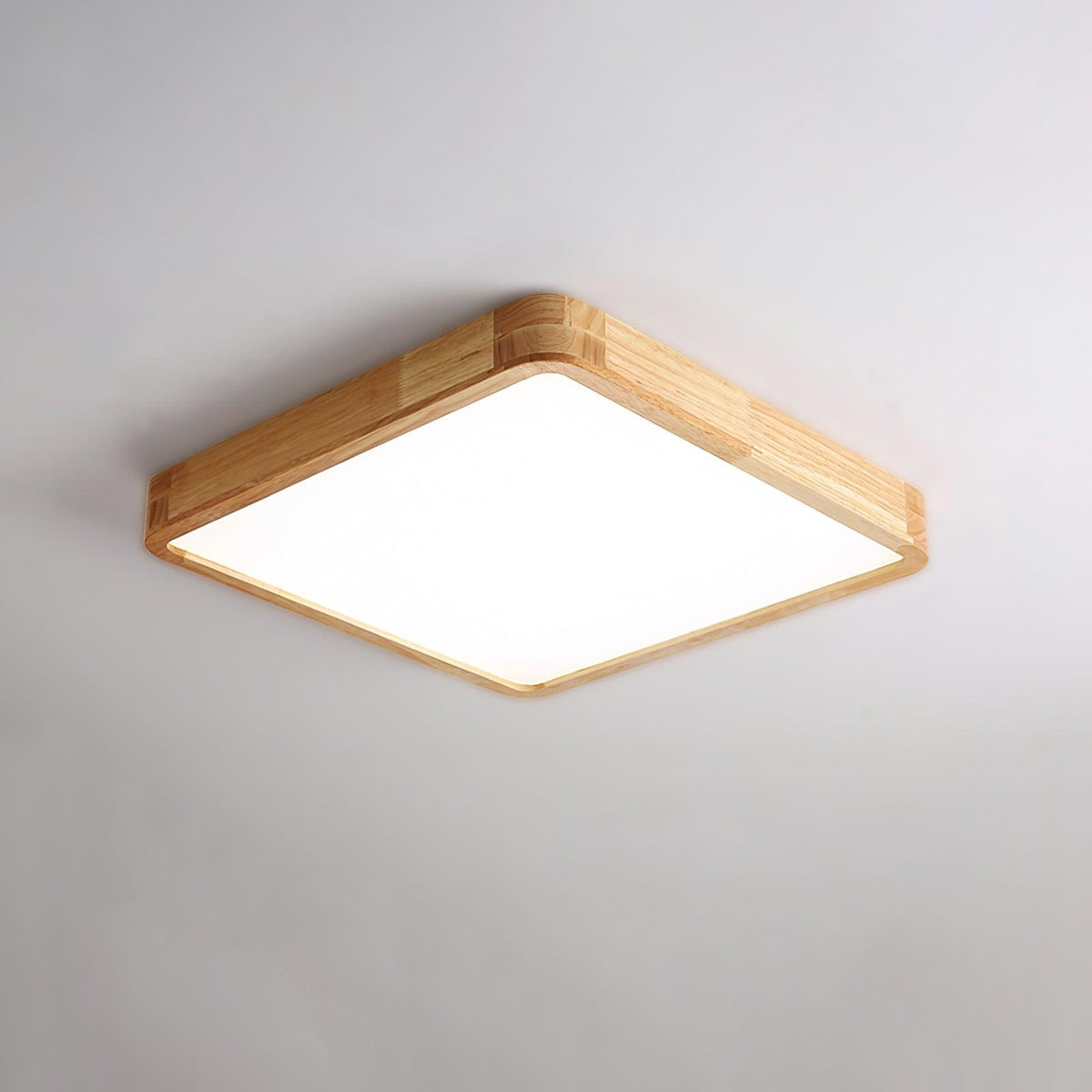 Muto Wooden Geometric Ceiling Light