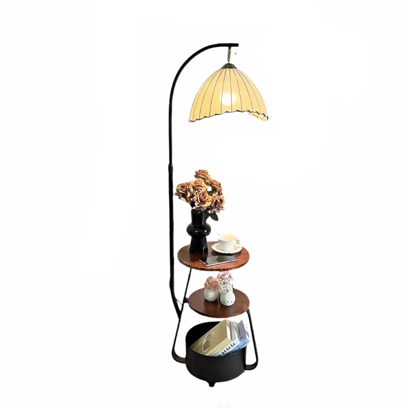 Zen Elegance | Japanese Bedside Lamp with Warm LED Glow | Minimalist Design for Tranquil Ambiance 4