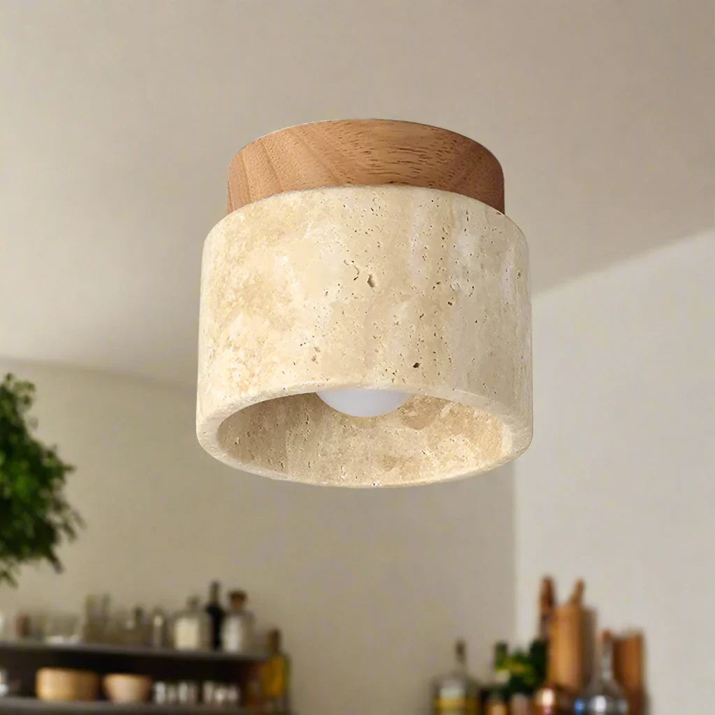 ZenithLight | Elegant Minimalist Japanese Style Ceiling Lamp 4