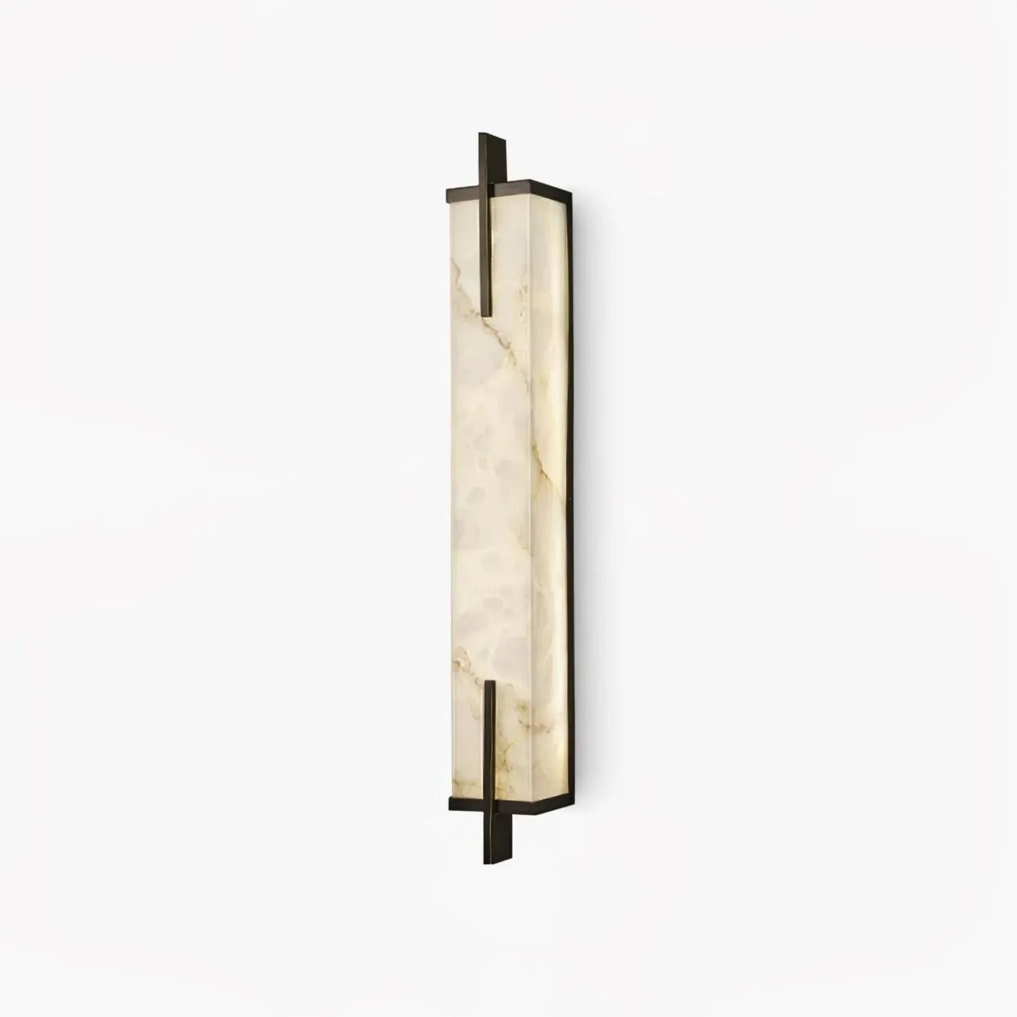 Zenith | Alabaster Wall Light with Minimalist Frame | Elegant Illumination for Contemporary Spaces 1