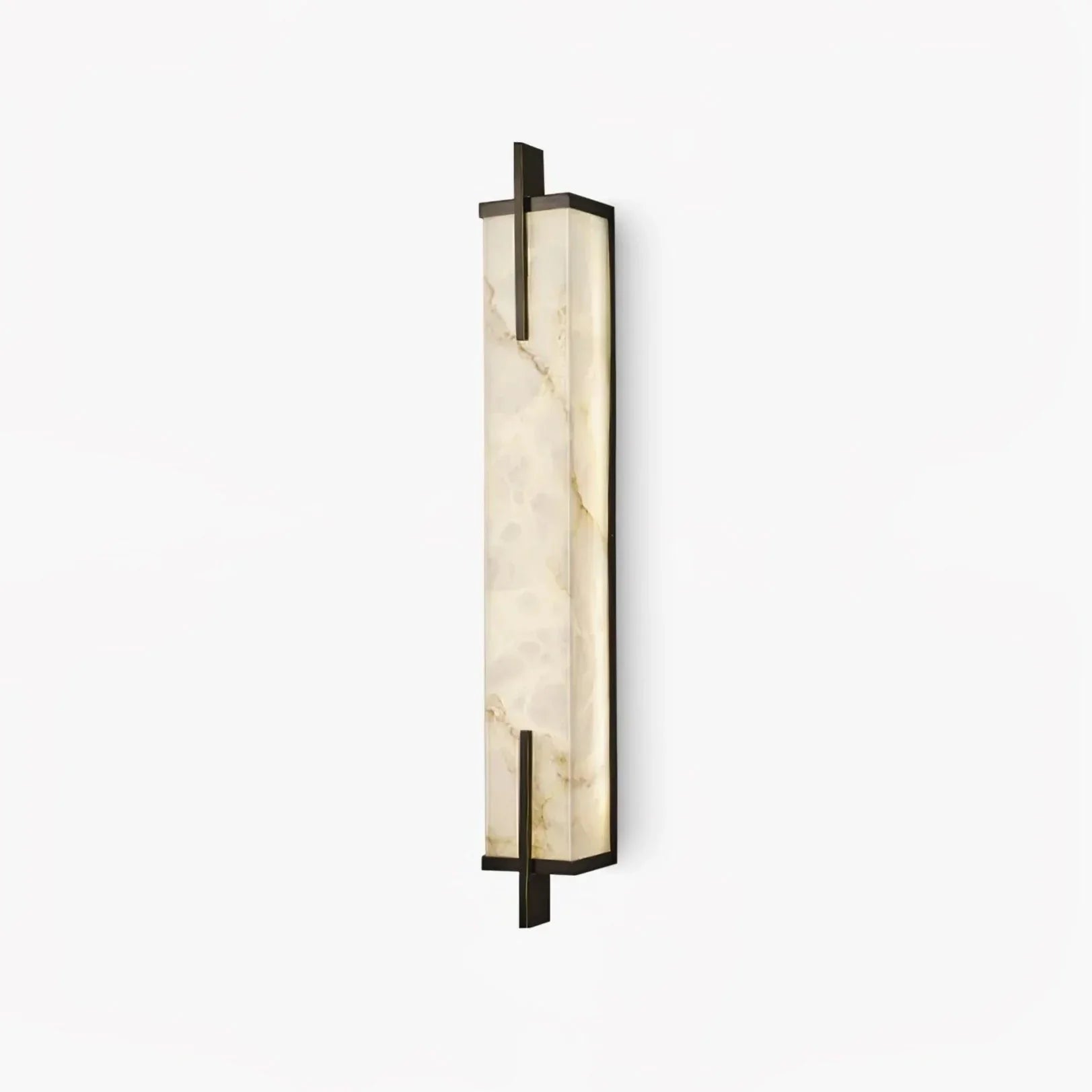 Zenith | Alabaster Wall Light with Minimalist Frame | Elegant Illumination for Contemporary Spaces 1