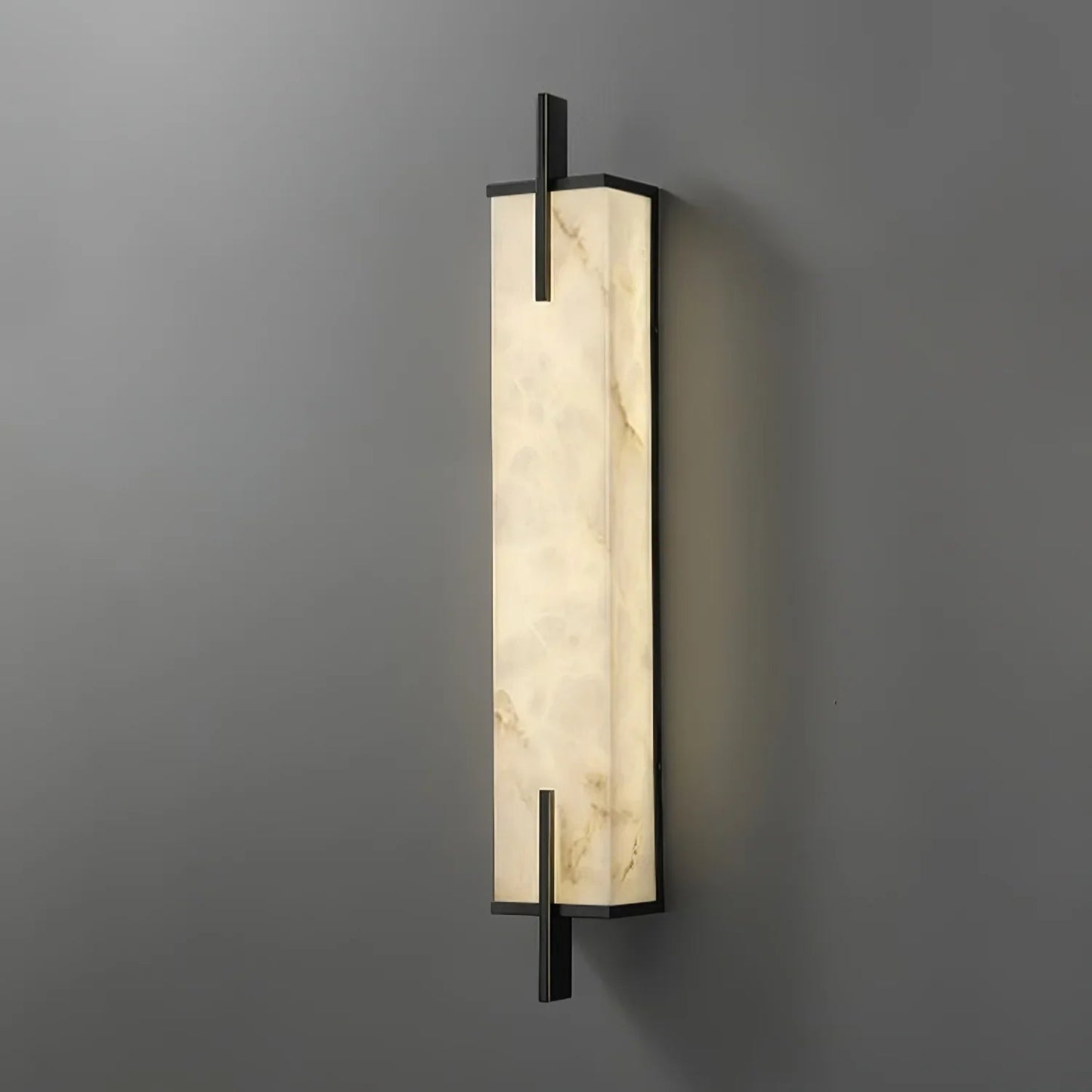 Zenith | Alabaster Wall Light with Minimalist Frame | Elegant Illumination for Contemporary Spaces 10