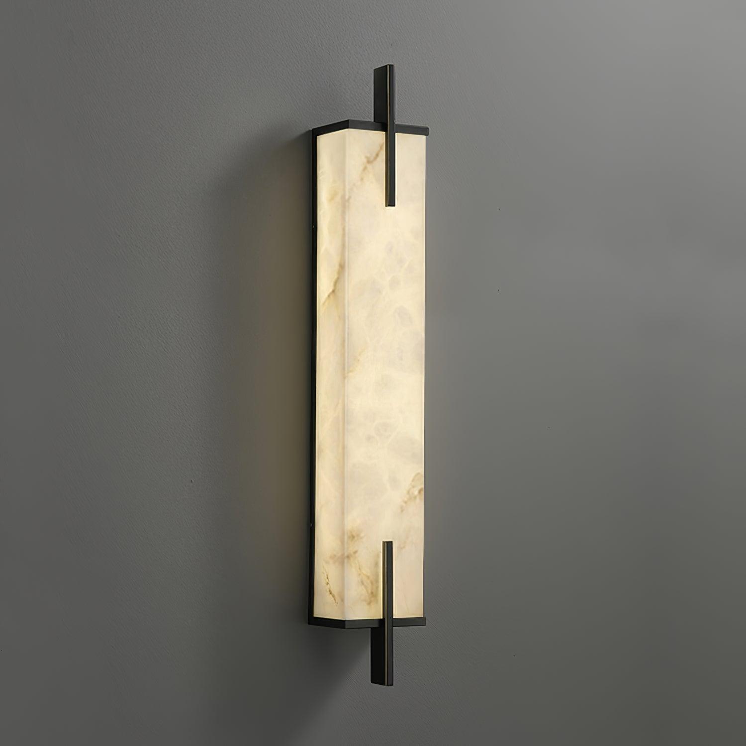 Zenith | Alabaster Wall Light with Minimalist Frame | Elegant Illumination for Contemporary Spaces 5