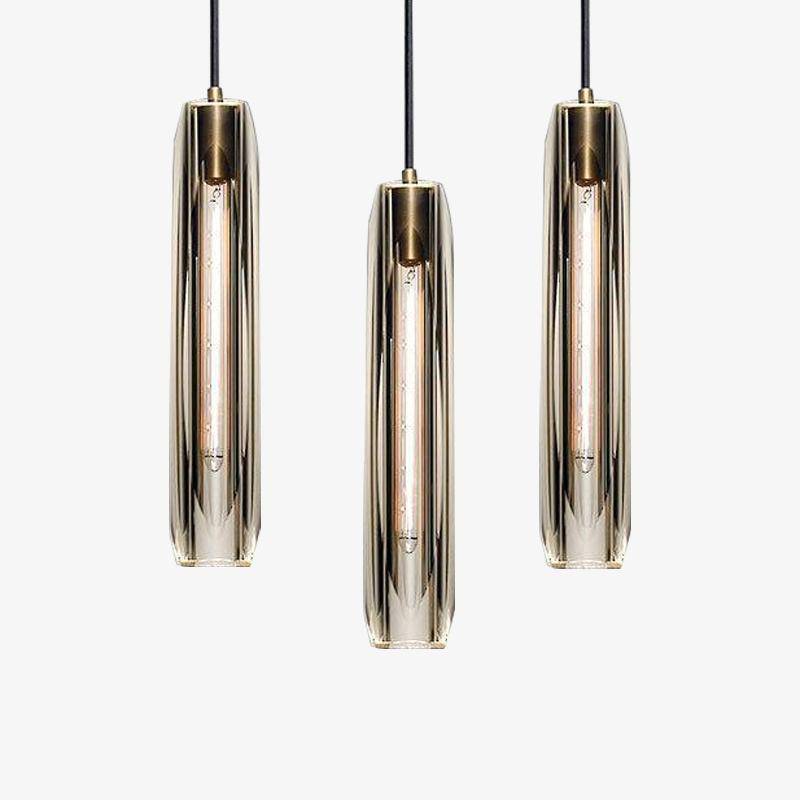 Sana Brass Glass Pendant Lamp