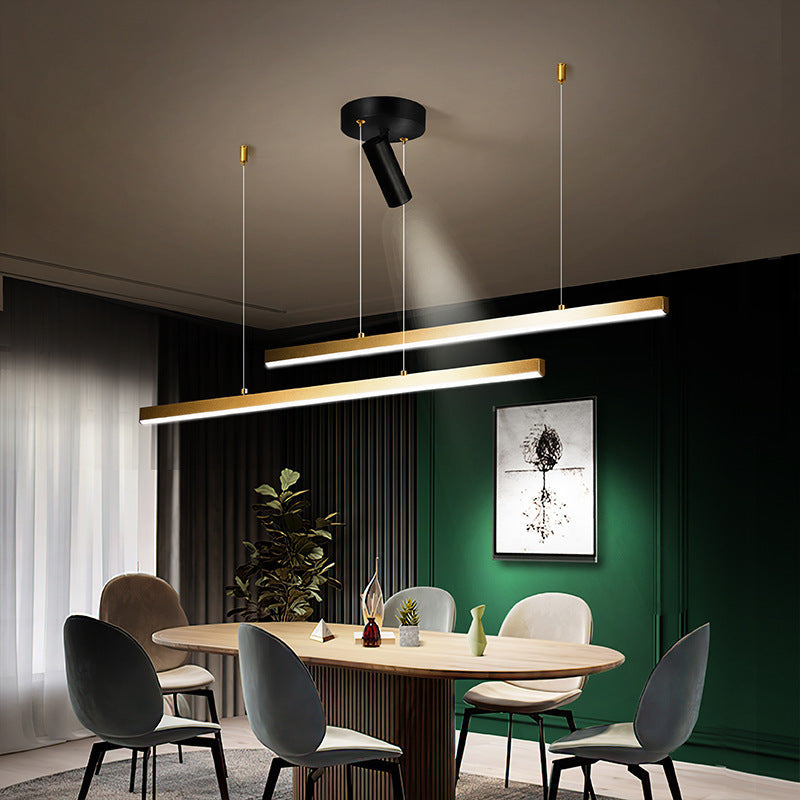 Golden Liner Pendant Light