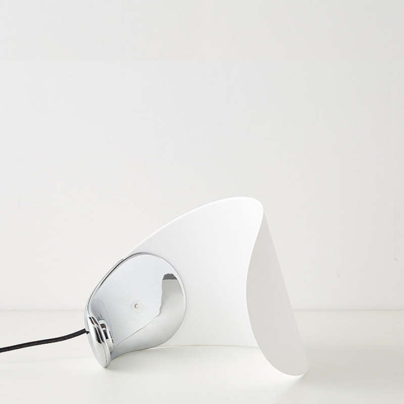 Elif Moon Arc Table Lamp White