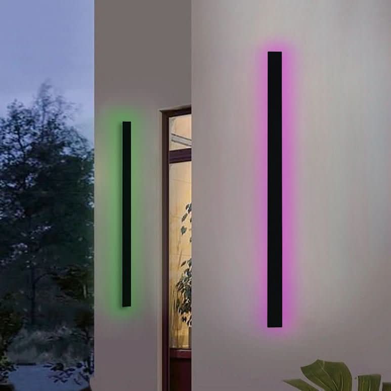 Aurora RGB outdoor LED wall lamp