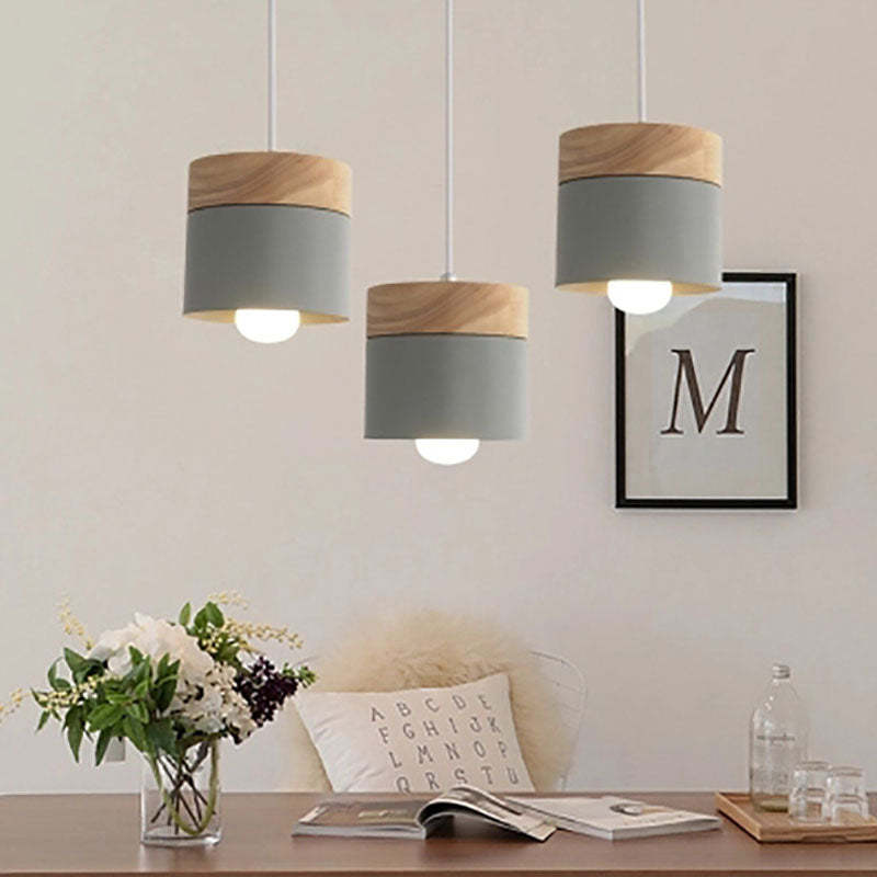Morandi Can Shape Pendant Light