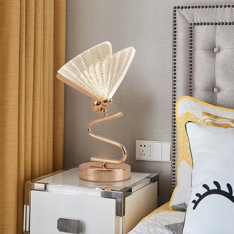 Kady Butterfly Floor Table Lamp