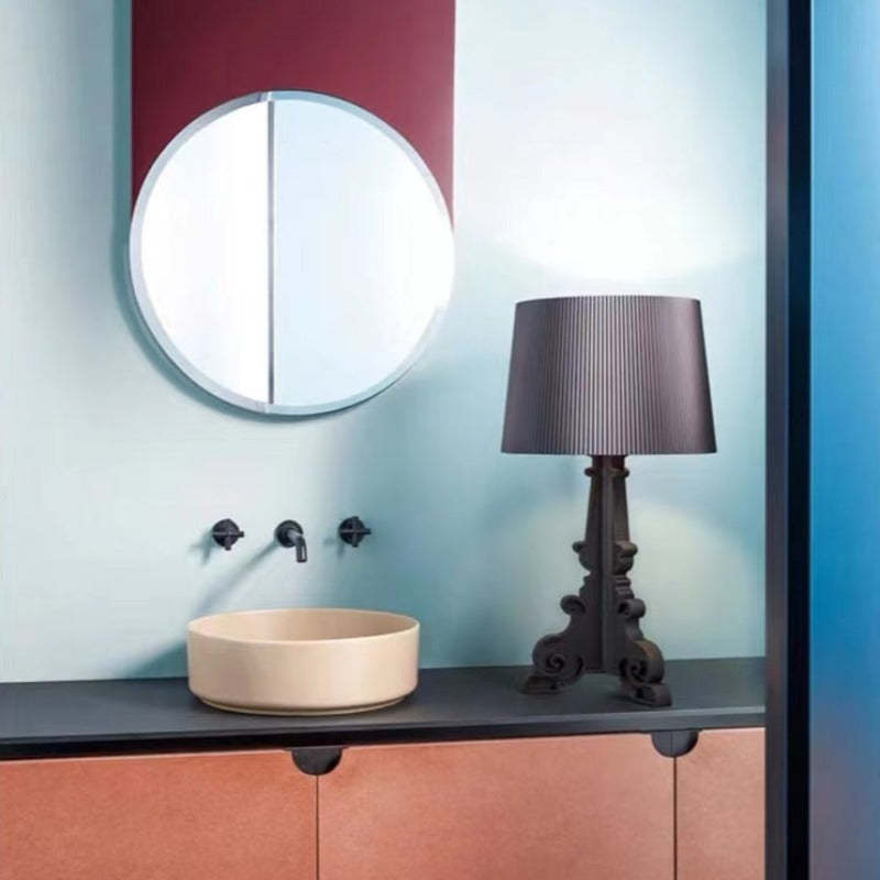 Kirsten Table Lamp Acrylic Transparent Black