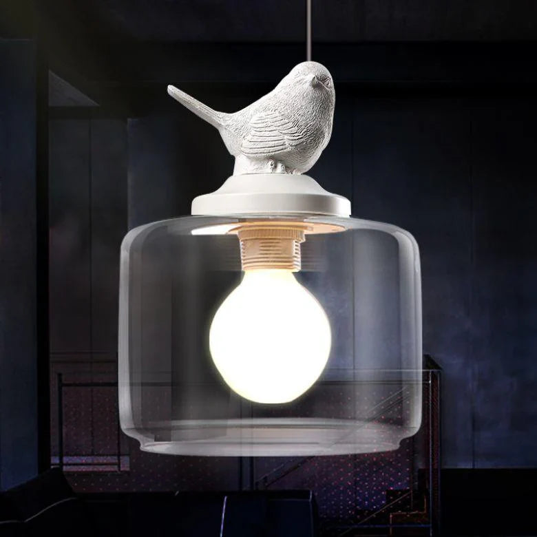 Bird Motif Hanging Pendant Lamp | Decorative Ceiling Light