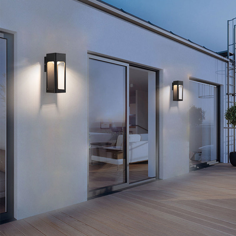 Orr Waterproof Geometric Outdoor Wall Light
