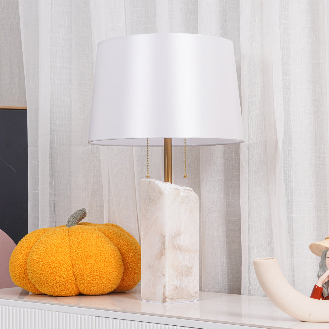 Jade Rectangular Table Lamp