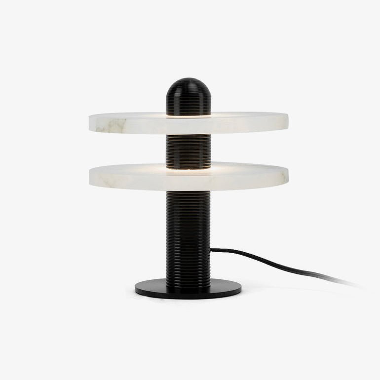 Jade Modern Comet Alabaster Table Lamp
