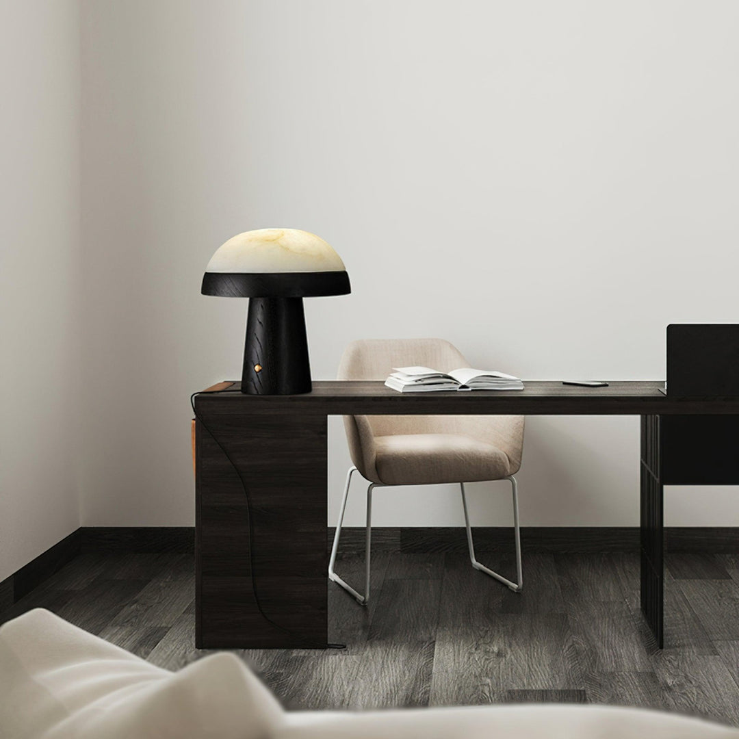 Jade Mushroom Table Lamp