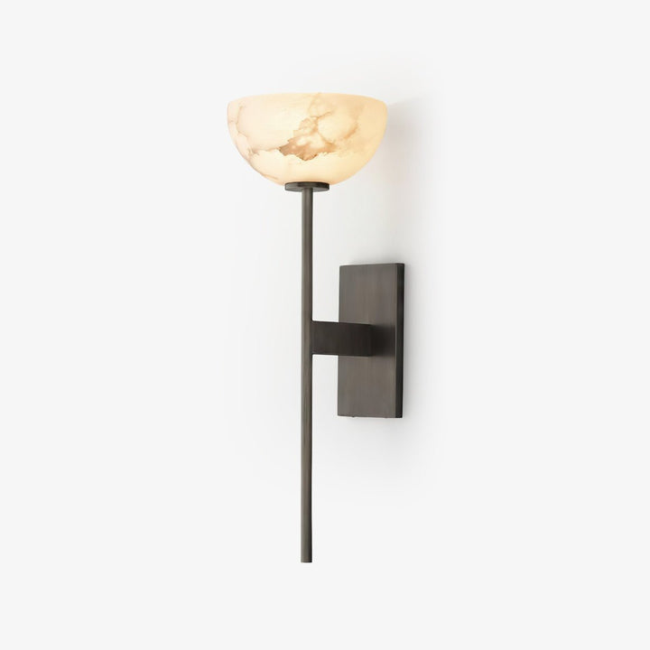 Jade Alabaster Cup Wall Light Living Room Bedroom