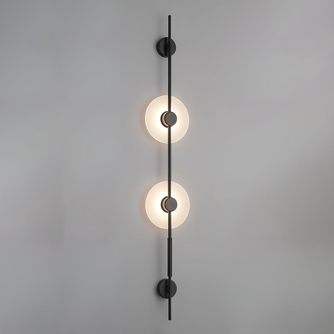 Jade Modern Alabaster Vertical Wall Light Bedroom Living Room