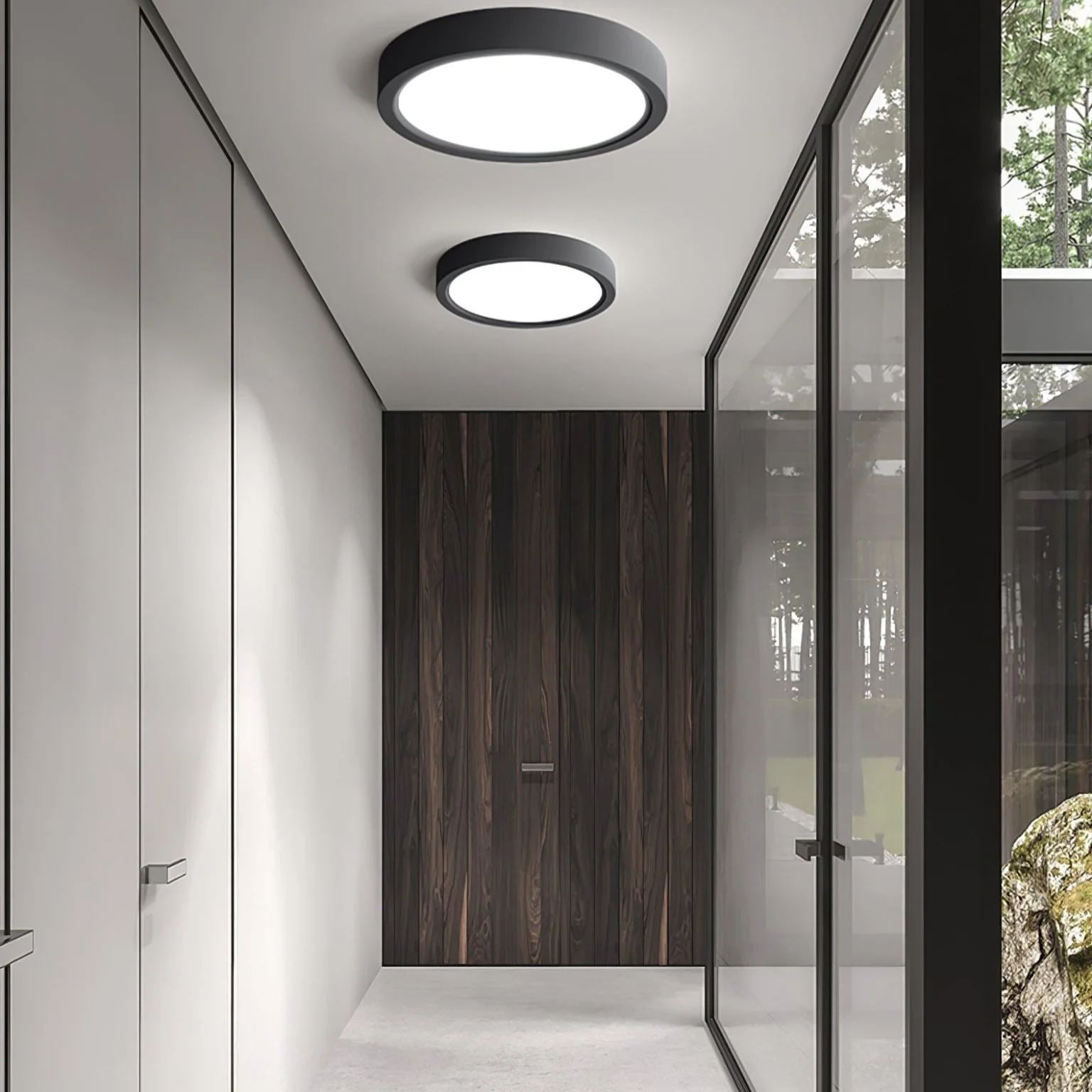 Quinn Thinnest Round Acrylic Ceiling Light